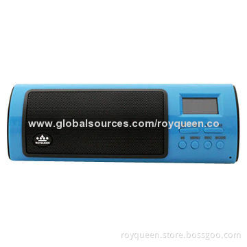 Portable Speaker, Supports USB, SD Card, Aux-in, USB Sound Card and Record Functions